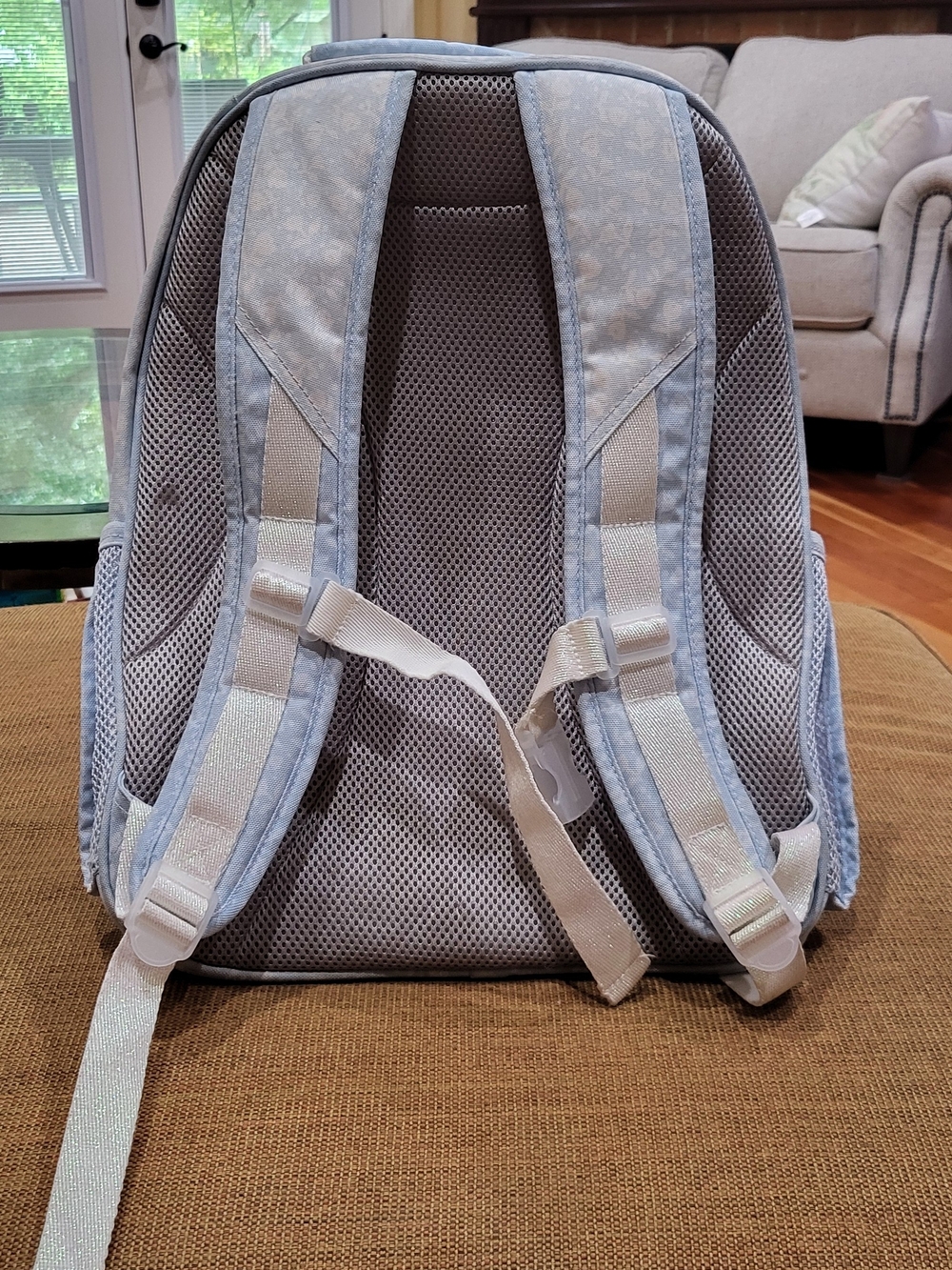 Pottery Barn Kids Mackenzie Sunny Rainbow backpack, Size Large. - Picture 2 of 5
